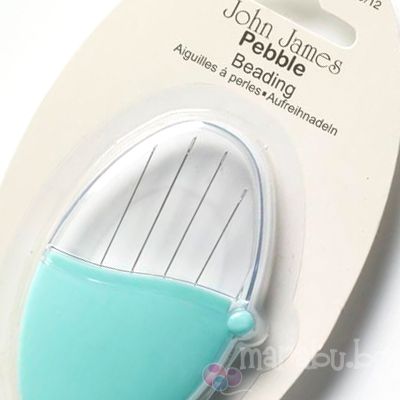 Игли за низане и тъкане с мъниста John James Pebble, 10/12 (4бр)