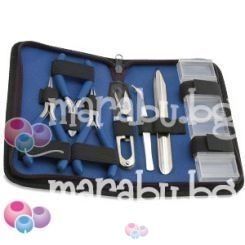 Комплект с инструменти от 7 части в несесер с цип Beadalon (1бр)