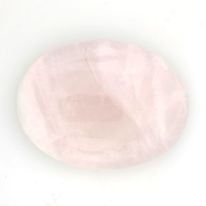Полускъпоценни камъни - Кабушон от розов кварц 30х40мм (1бр)