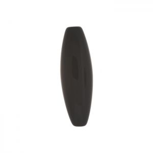 Полускъпоценни камъни - мънисто от черен ахат 30х10мм (2бр)